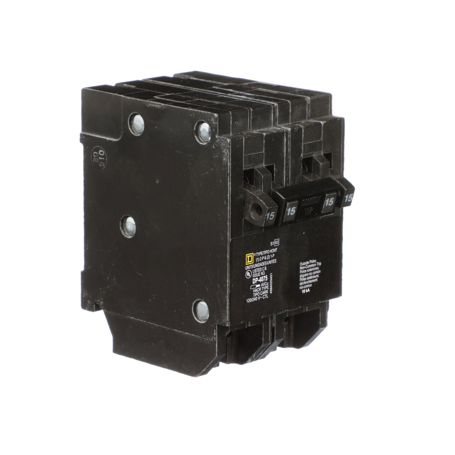 HOMT1515215CP - Square D Homeline - Quad Circuit Breaker