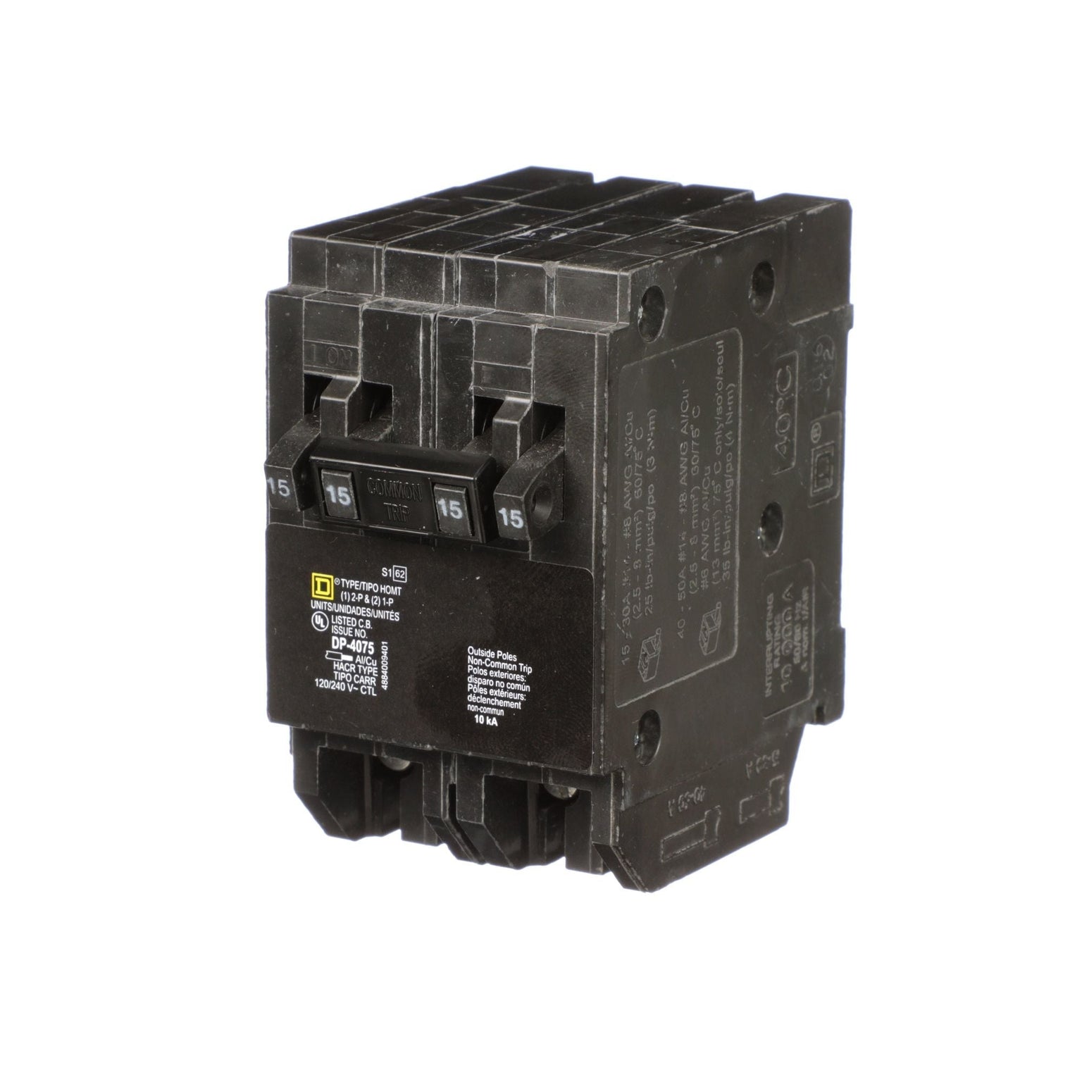 HOMT1515215 - Square D Homeline - Quad Circuit Breaker