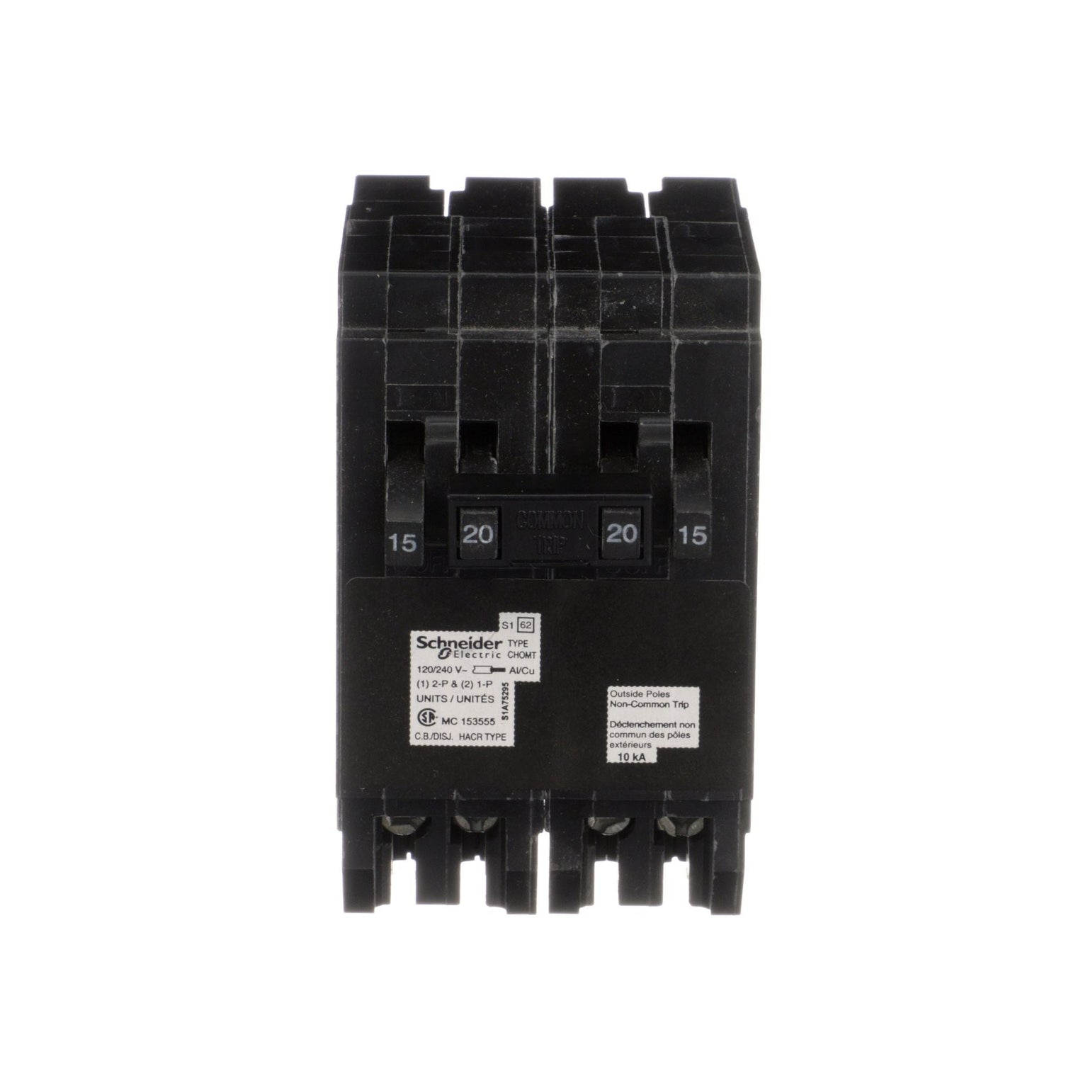 HOMT1515220CP - Square D Homeline - Quad Circuit Breaker