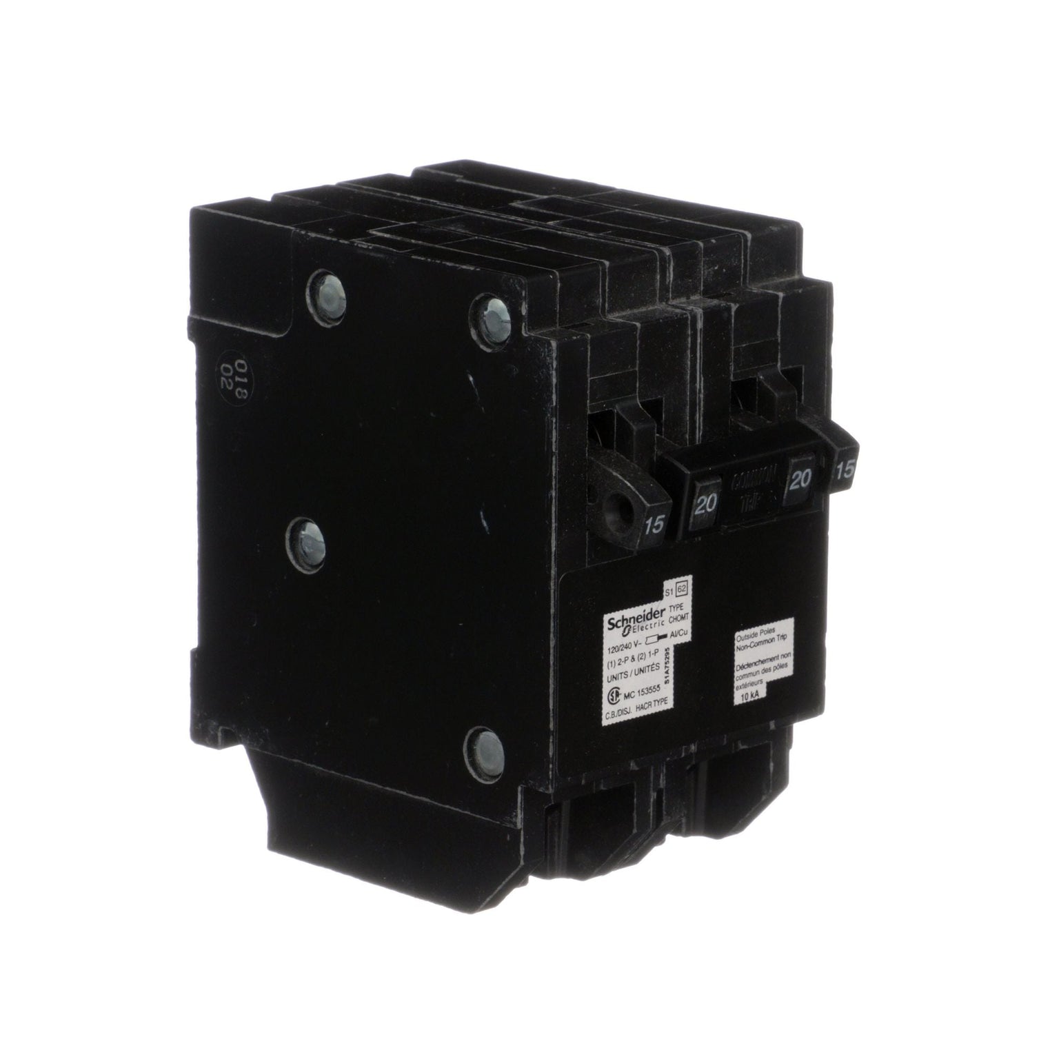 HOMT1515220CP - Square D Homeline - Quad Circuit Breaker