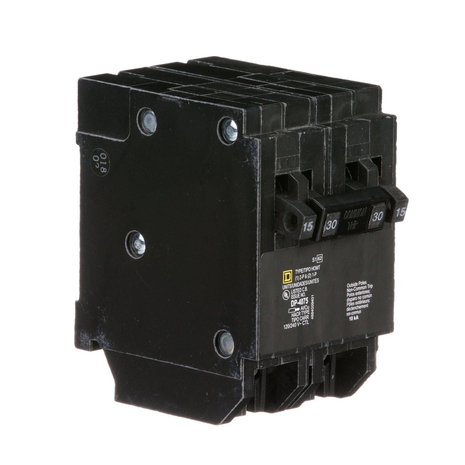 HOMT1515230 - Square D Homeline - Quad Circuit Breaker