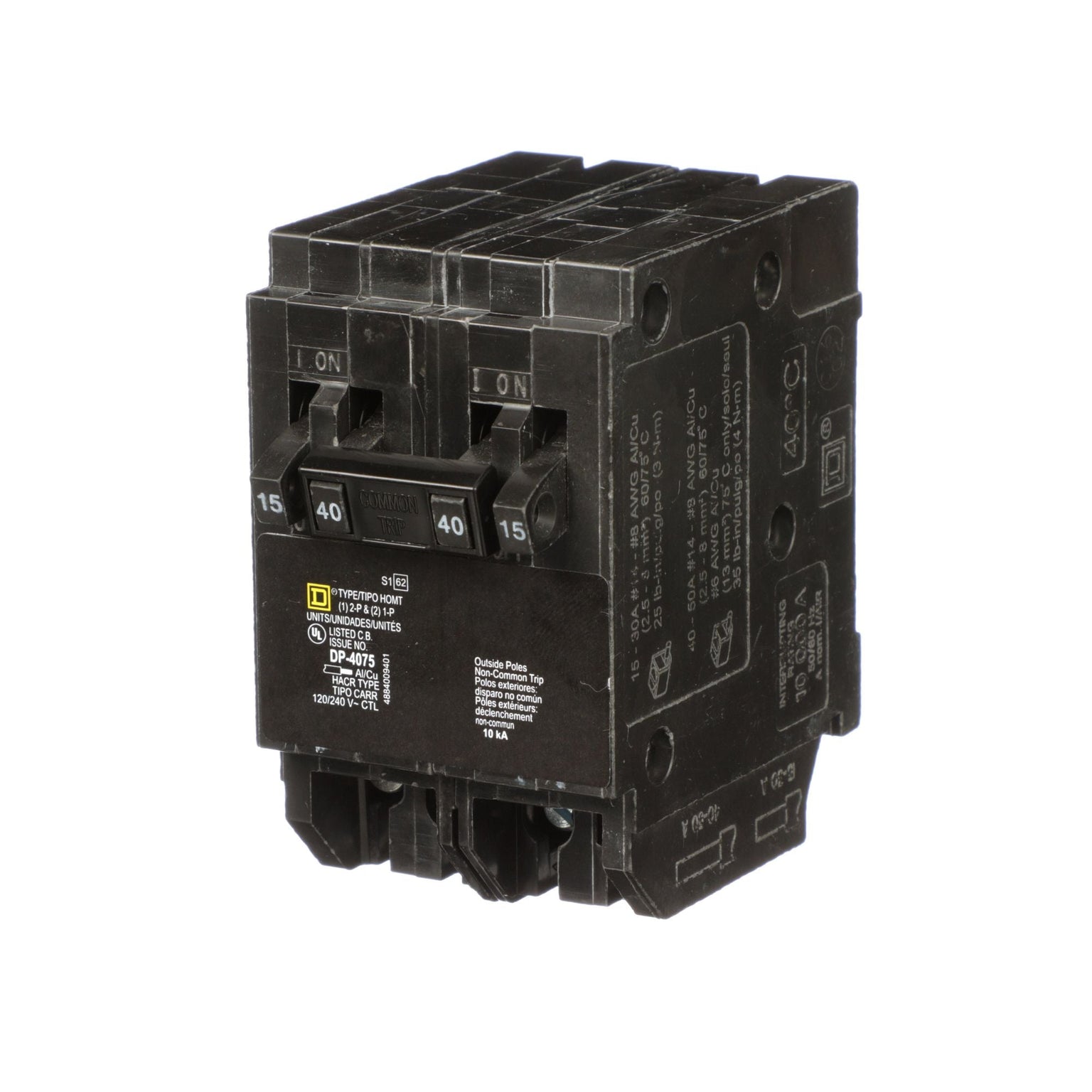 HOMT1515240CP - Square D Homeline - Quad Circuit Breaker