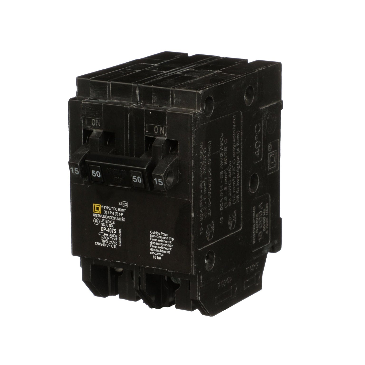 HOMT1515250 - Square D Homeline - Quad Circuit Breaker