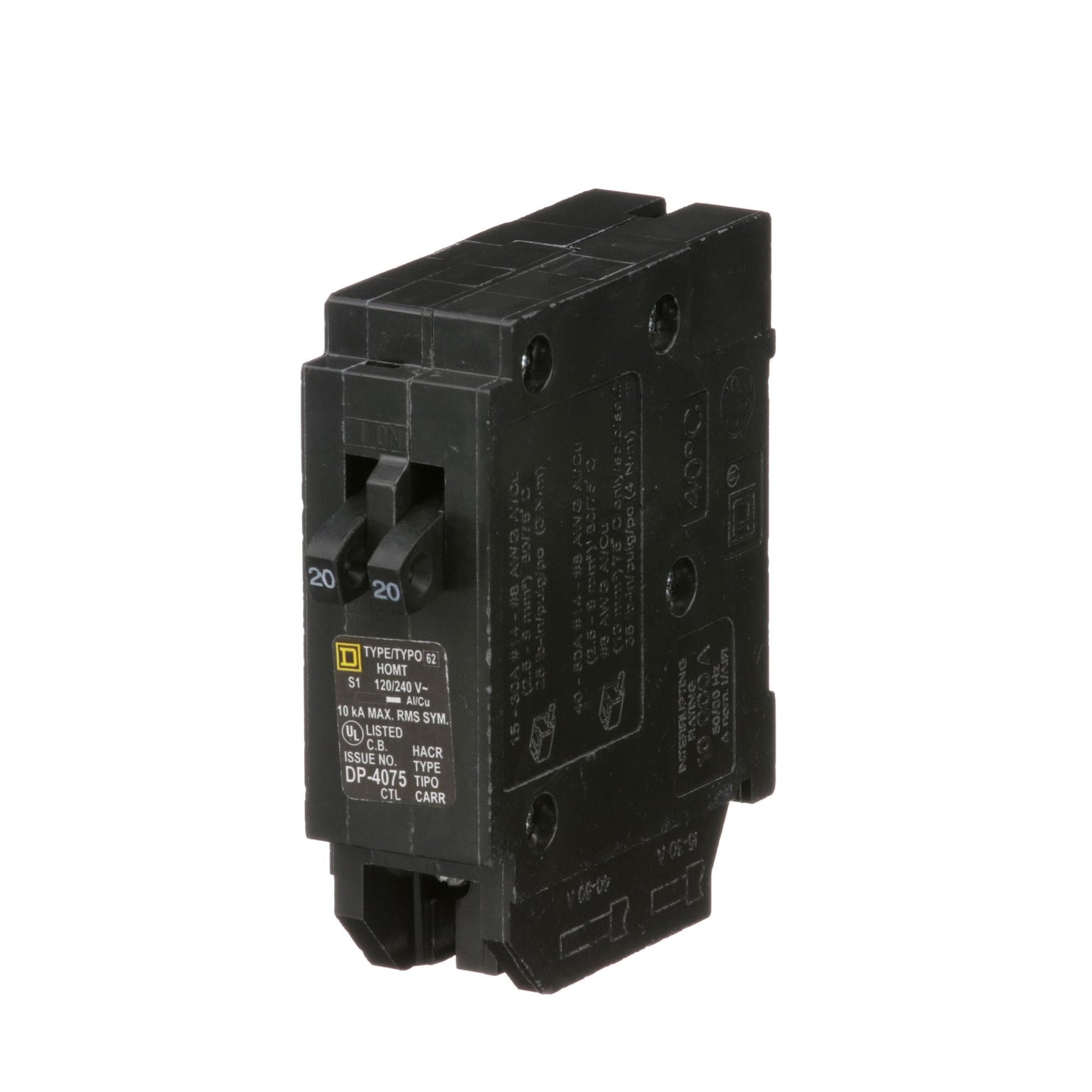 HOMT2020 - Square D Homeline - Tandem Circuit Breaker