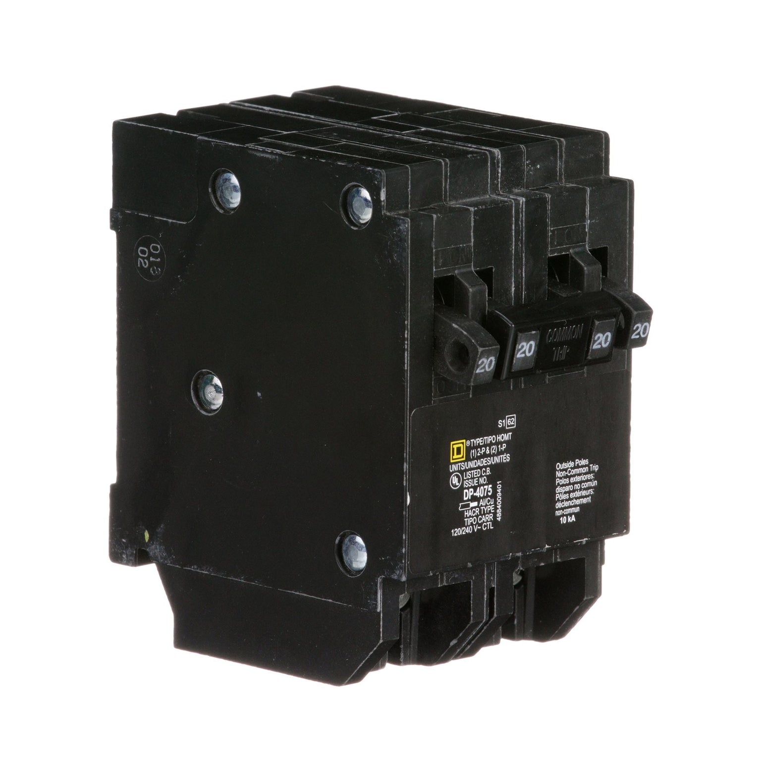 HOMT2020220 - Square D Homeline - Quad Circuit Breaker