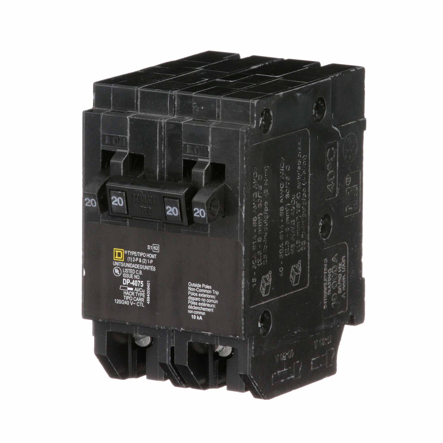 HOMT2020220CP - Square D Homeline - Quad Circuit Breaker