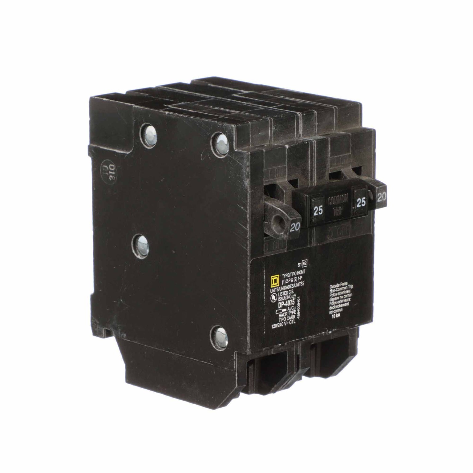 HOMT2020225CP - Square D Homeline - Quad Circuit Breaker