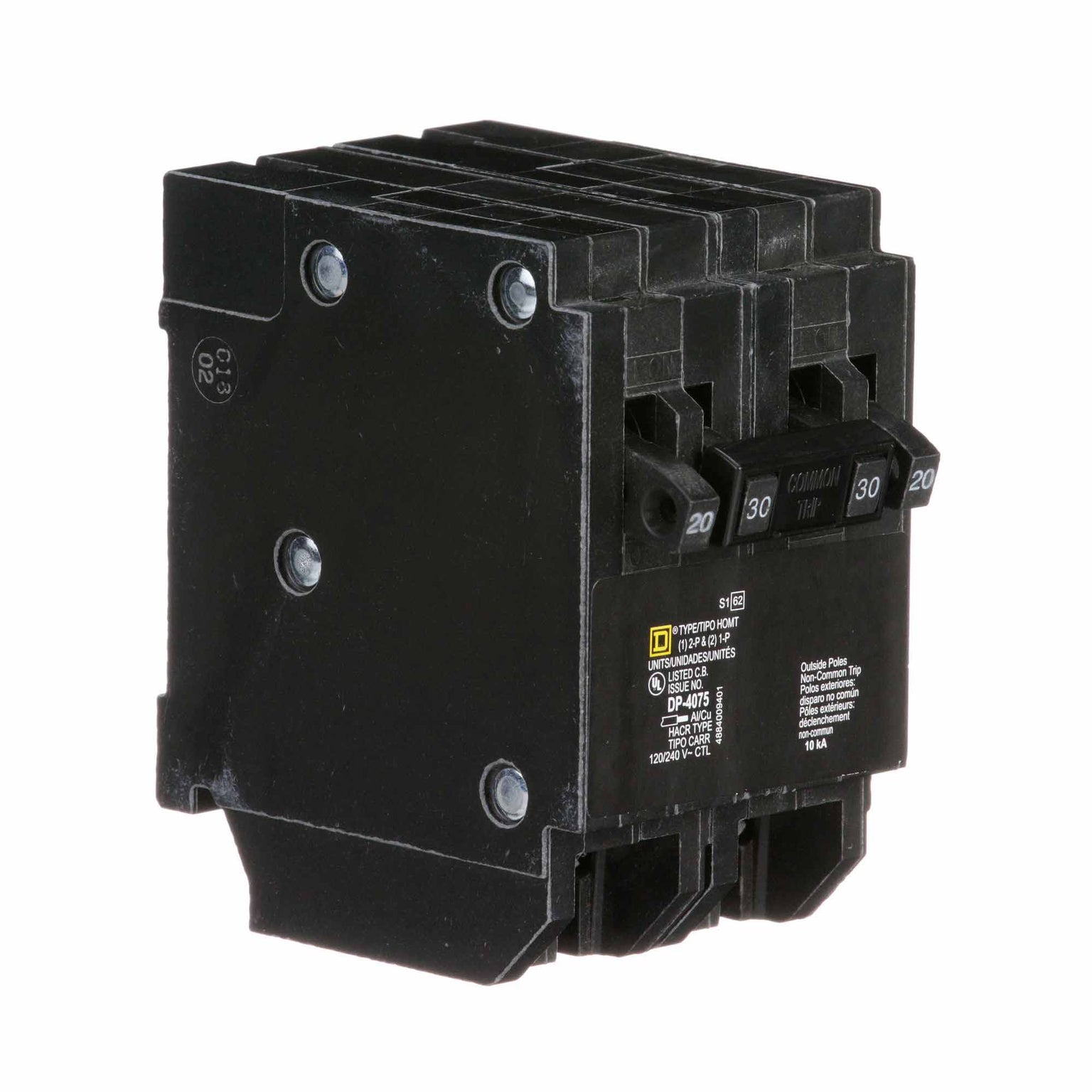 HOMT2020230 - Square D Homeline - Quad Circuit Breaker