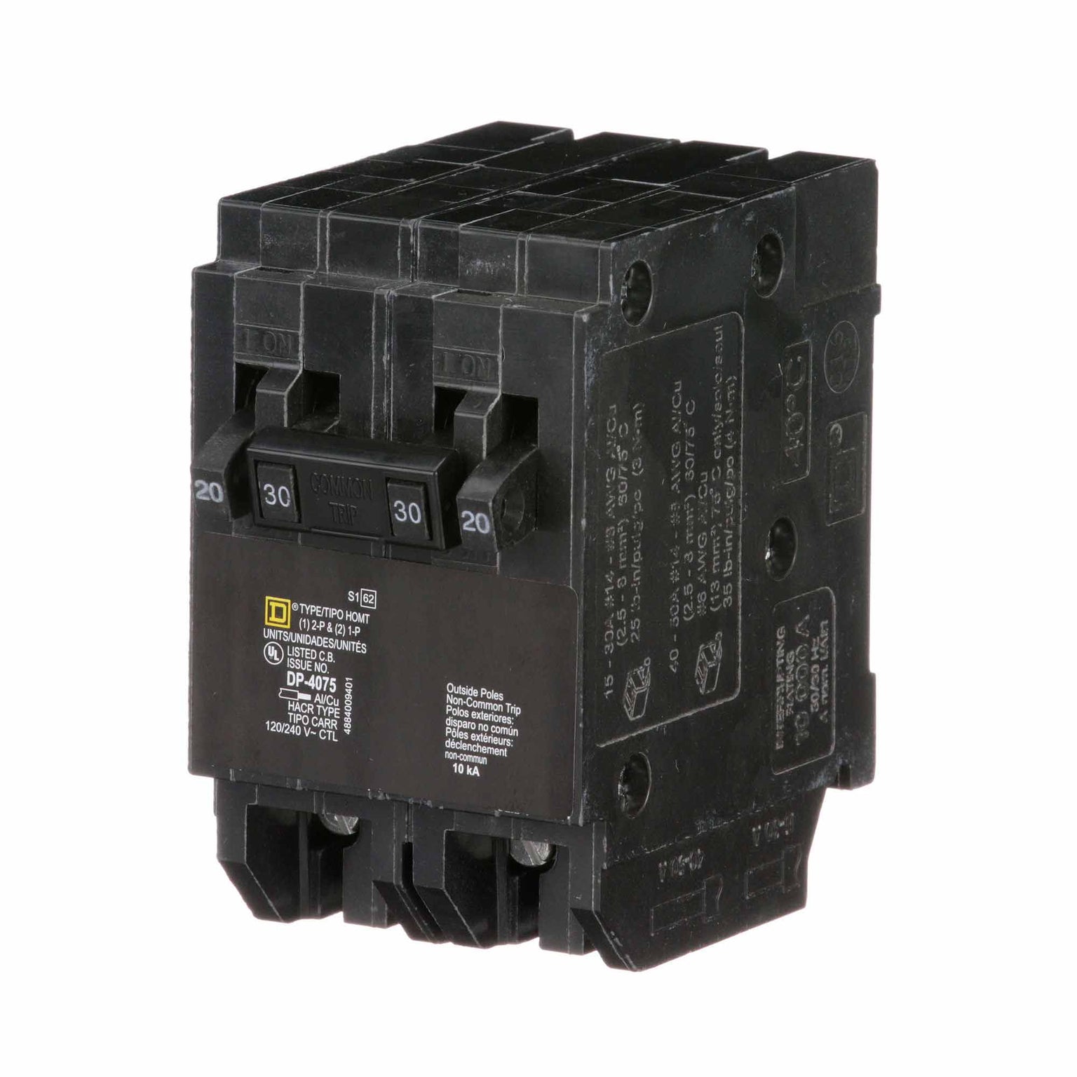 HOMT2020230 - Square D Homeline - Quad Circuit Breaker