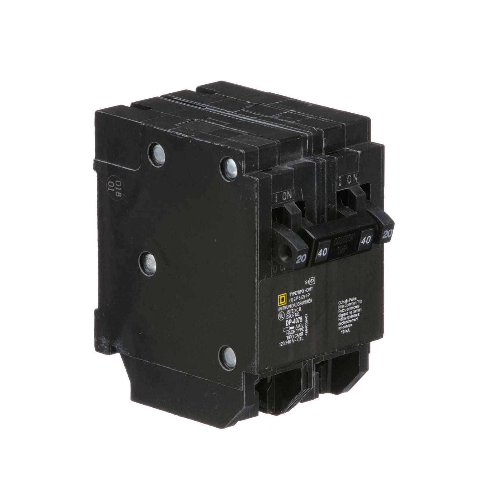 HOMT2020240CP - Square D Homeline - Quad Circuit Breaker