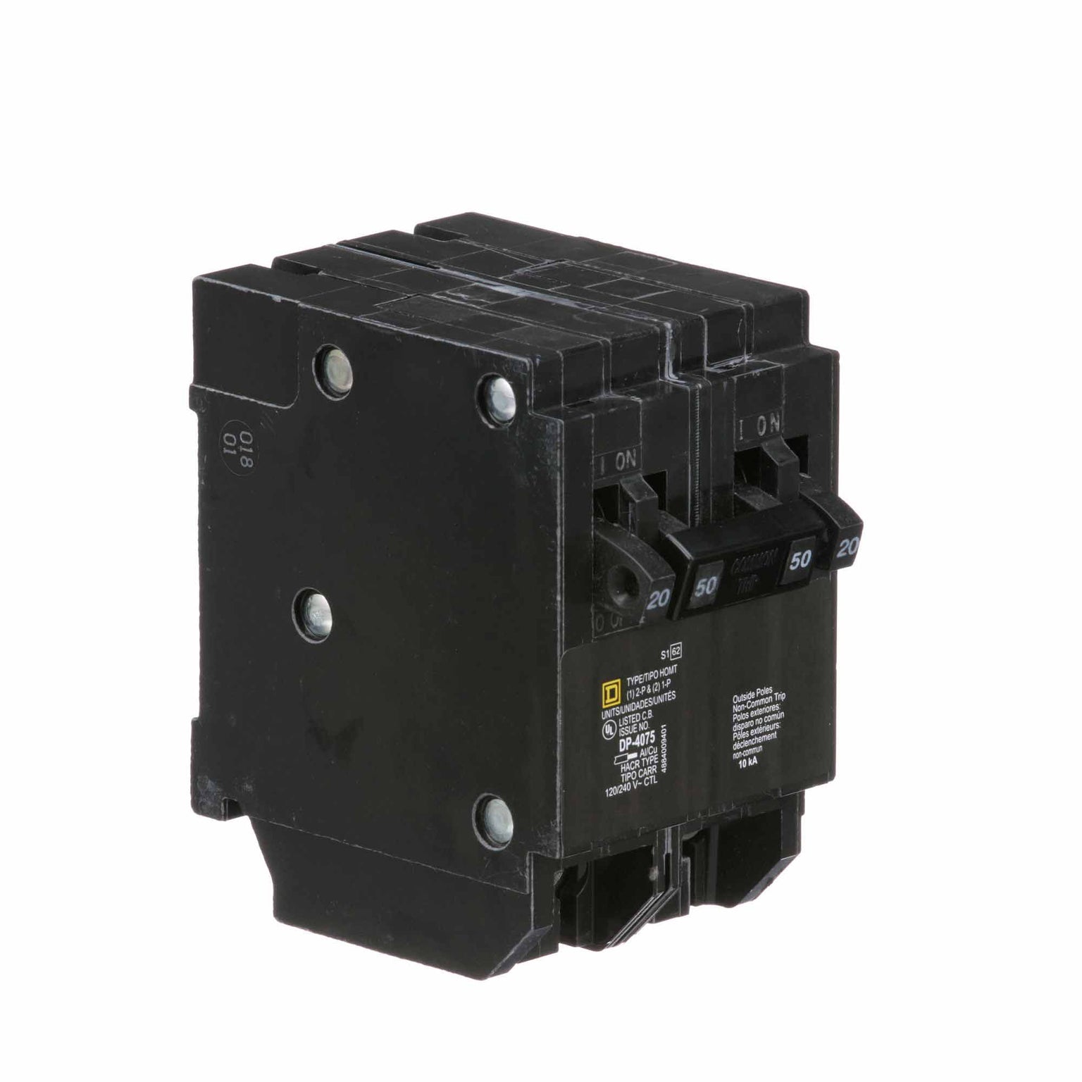 HOMT2020250CP - Square D Homeline - Quad Circuit Breaker