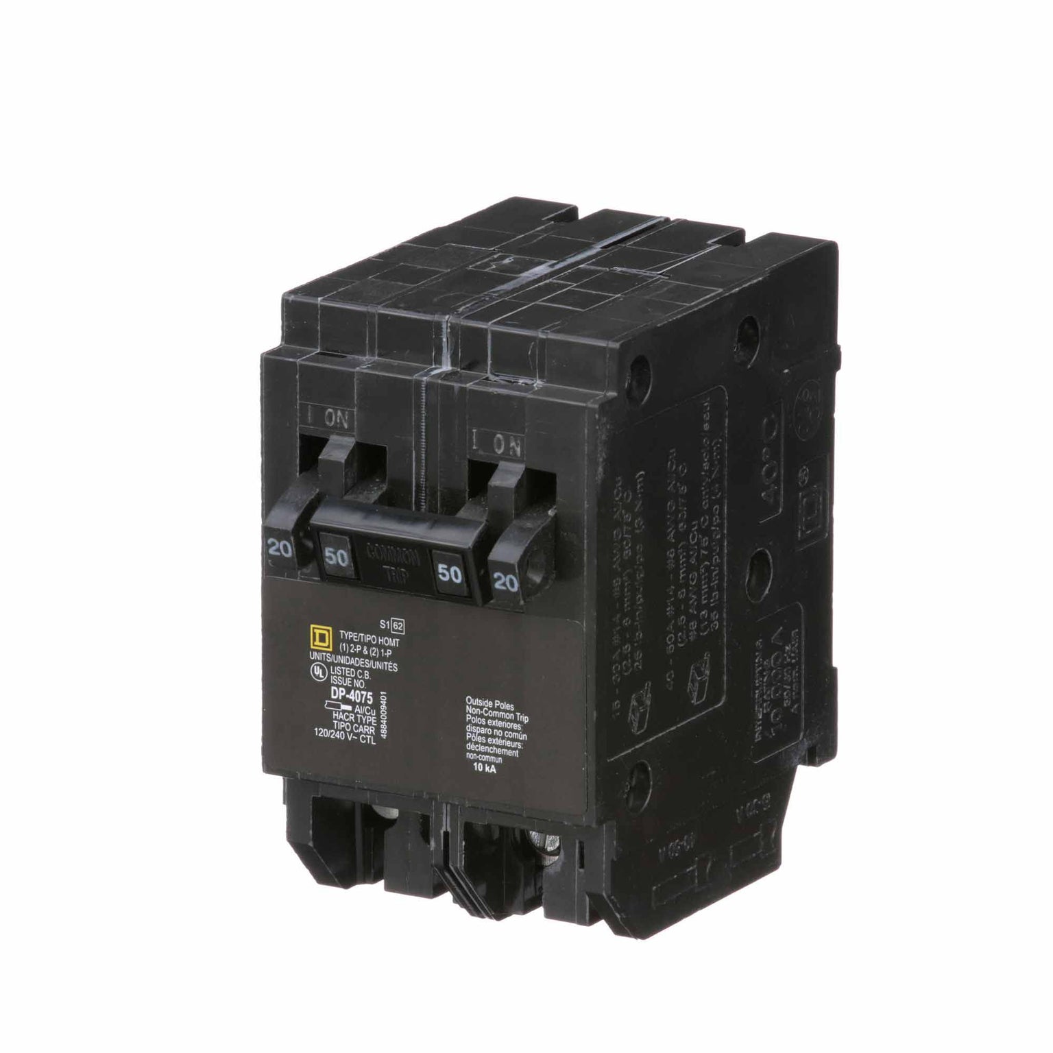 HOMT2020250CP - Square D Homeline - Quad Circuit Breaker