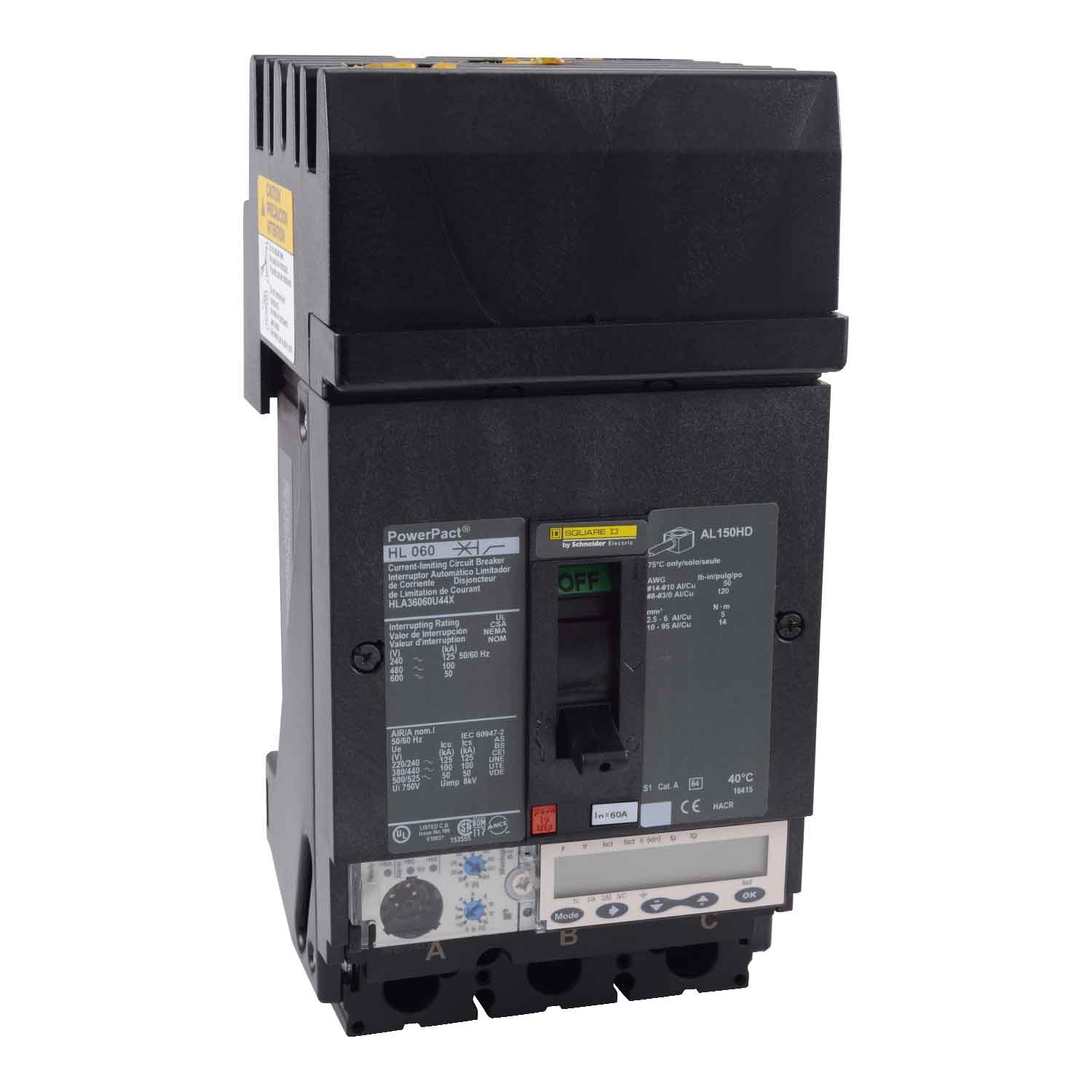 HRA36150U44X - Square D - Molded Case
 Circuit Breakers