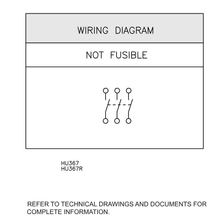 HU367 - Square D - Disconnect and Safety Switch