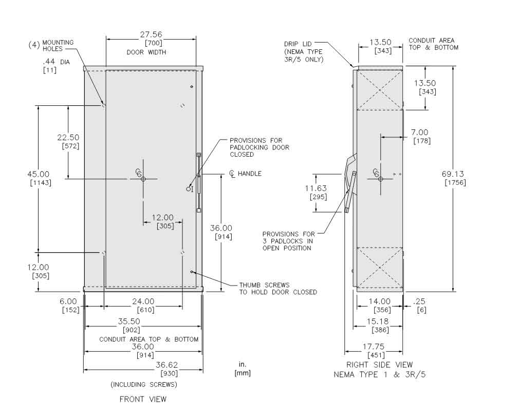 HU367R - Square D - Disconnect and Safety Switch