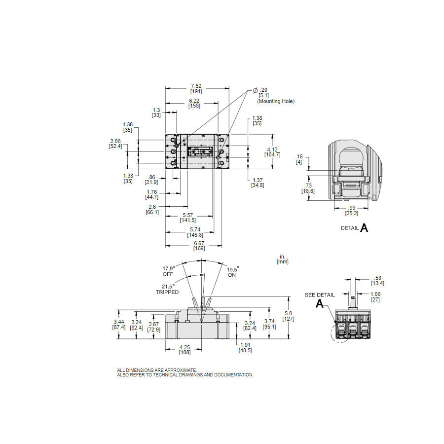 JDL36250 - Square D - Molded Case Circuit Breaker