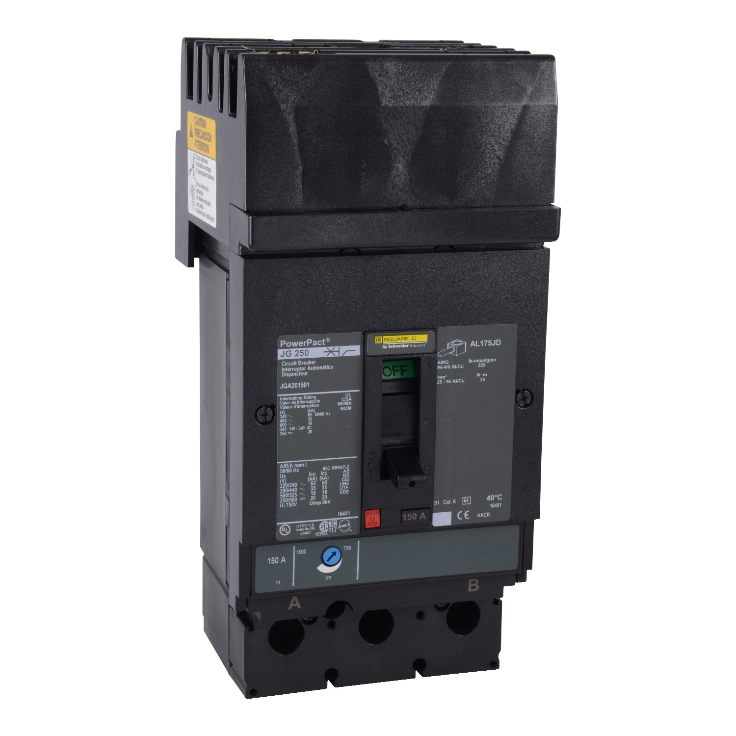 JGA262501 - Square D - Molded Case Circuit Breaker