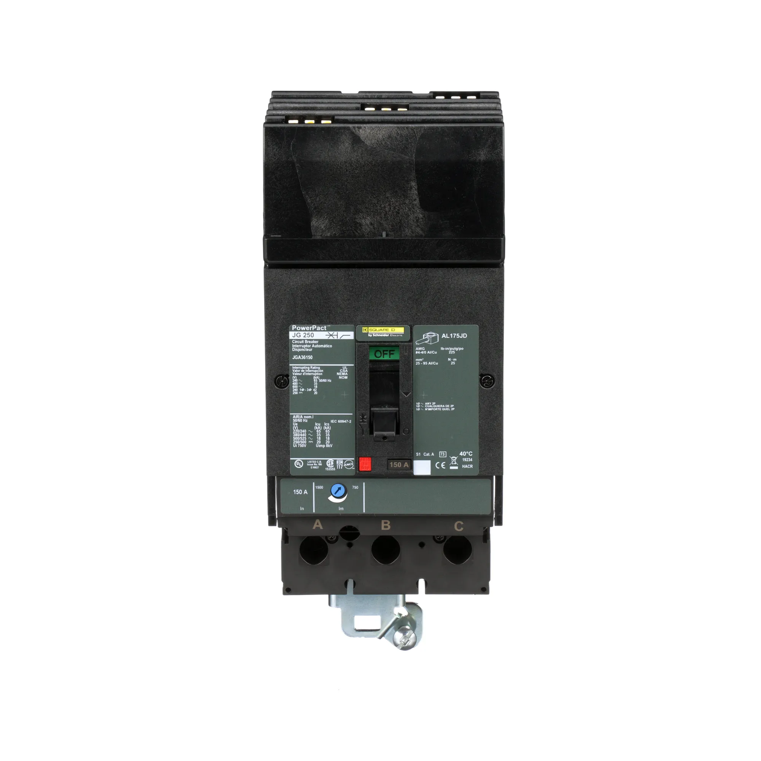 JGA36150 - Square D - Molded Case Circuit Breaker