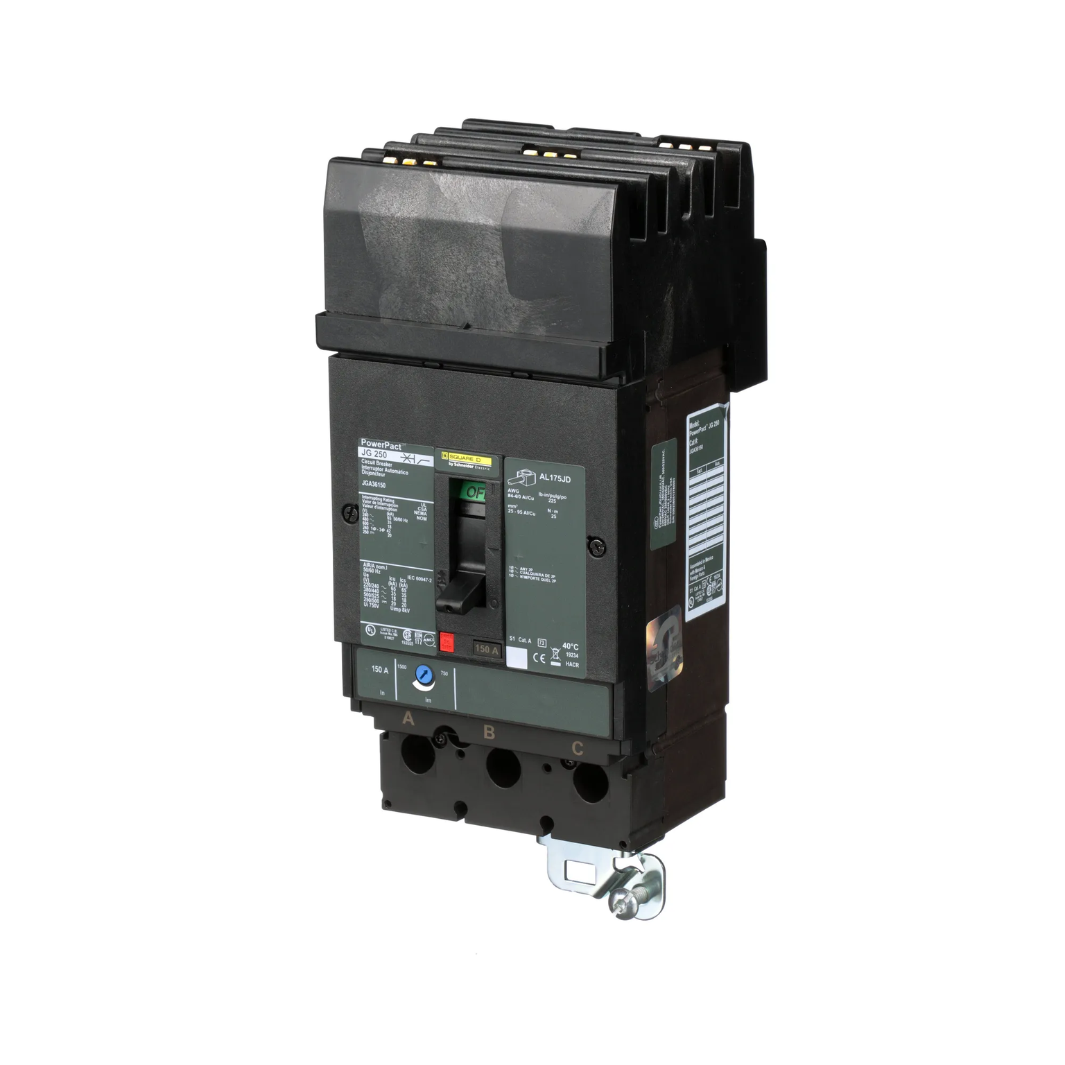 JGA36150 - Square D - Molded Case Circuit Breaker