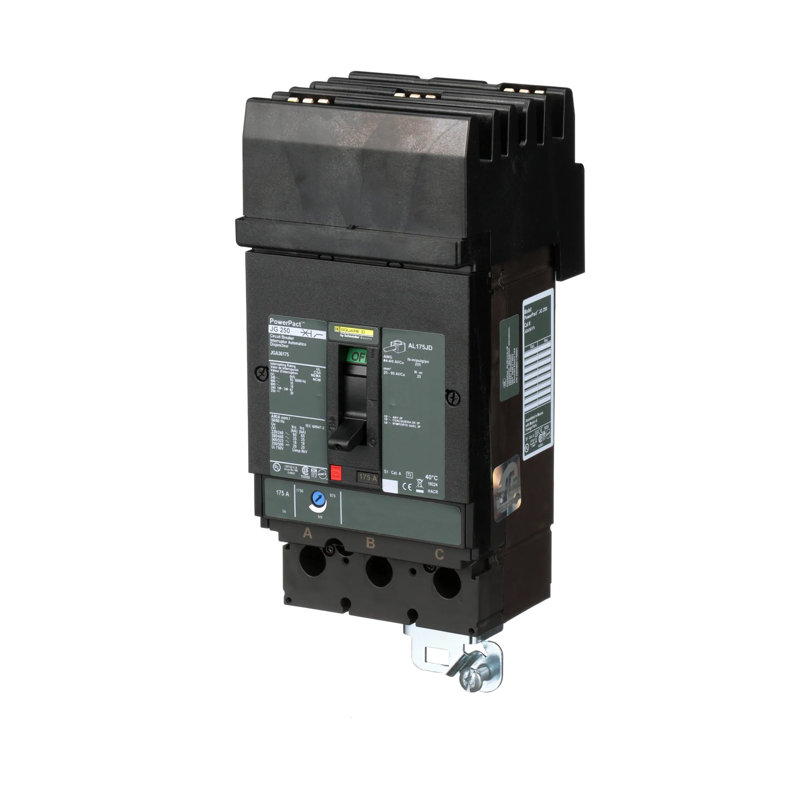 JGA36175 - Square D - Molded Case Circuit Breaker