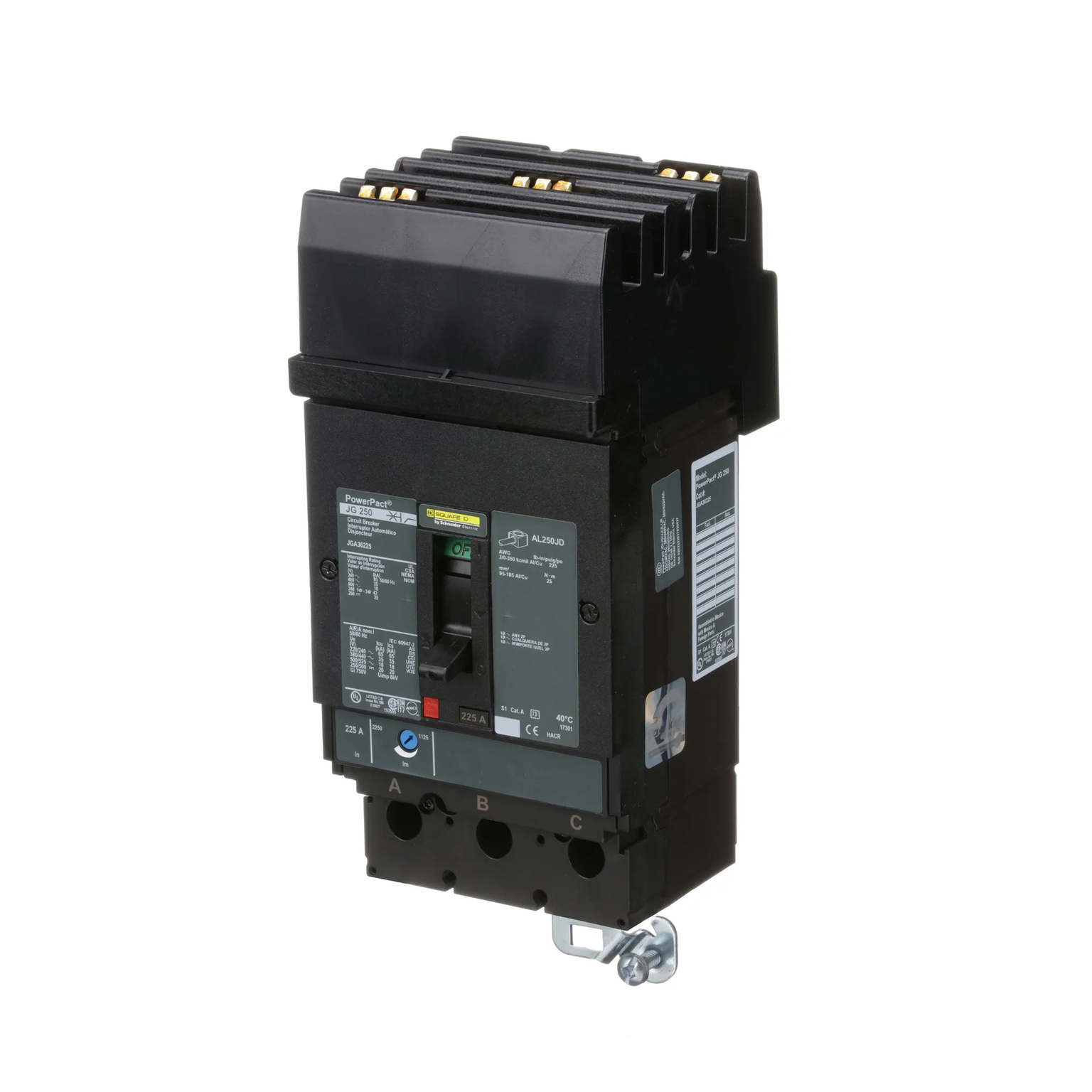 JGA36225 - Square D - Molded Case Circuit Breaker