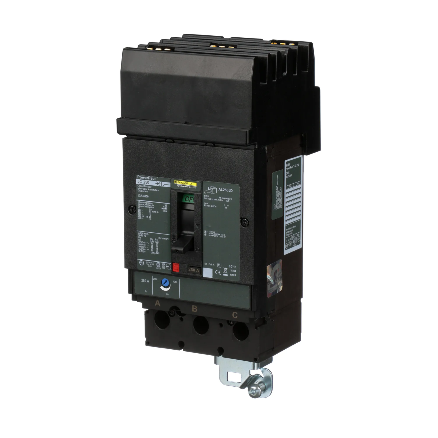 JGA36250 - Square D - Molded Case Circuit Breaker