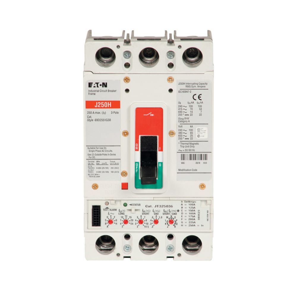 JGH3125FAG - Eaton - Molded Case Circuit Breakers