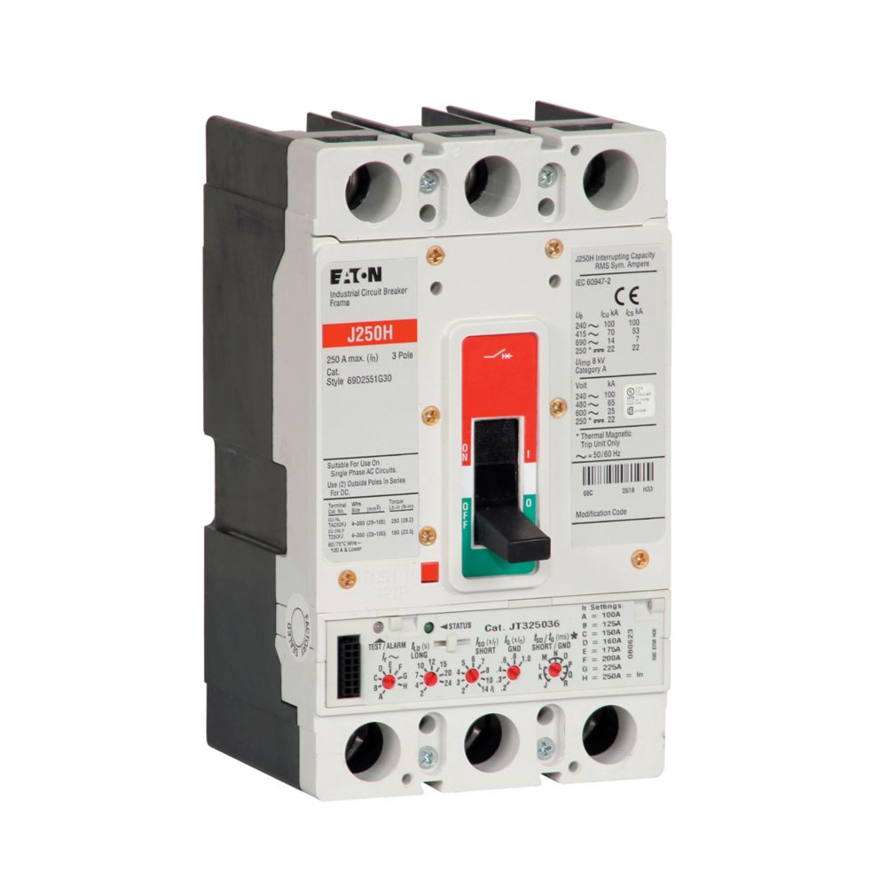 JGH3125FAG - Eaton - Molded Case Circuit Breakers