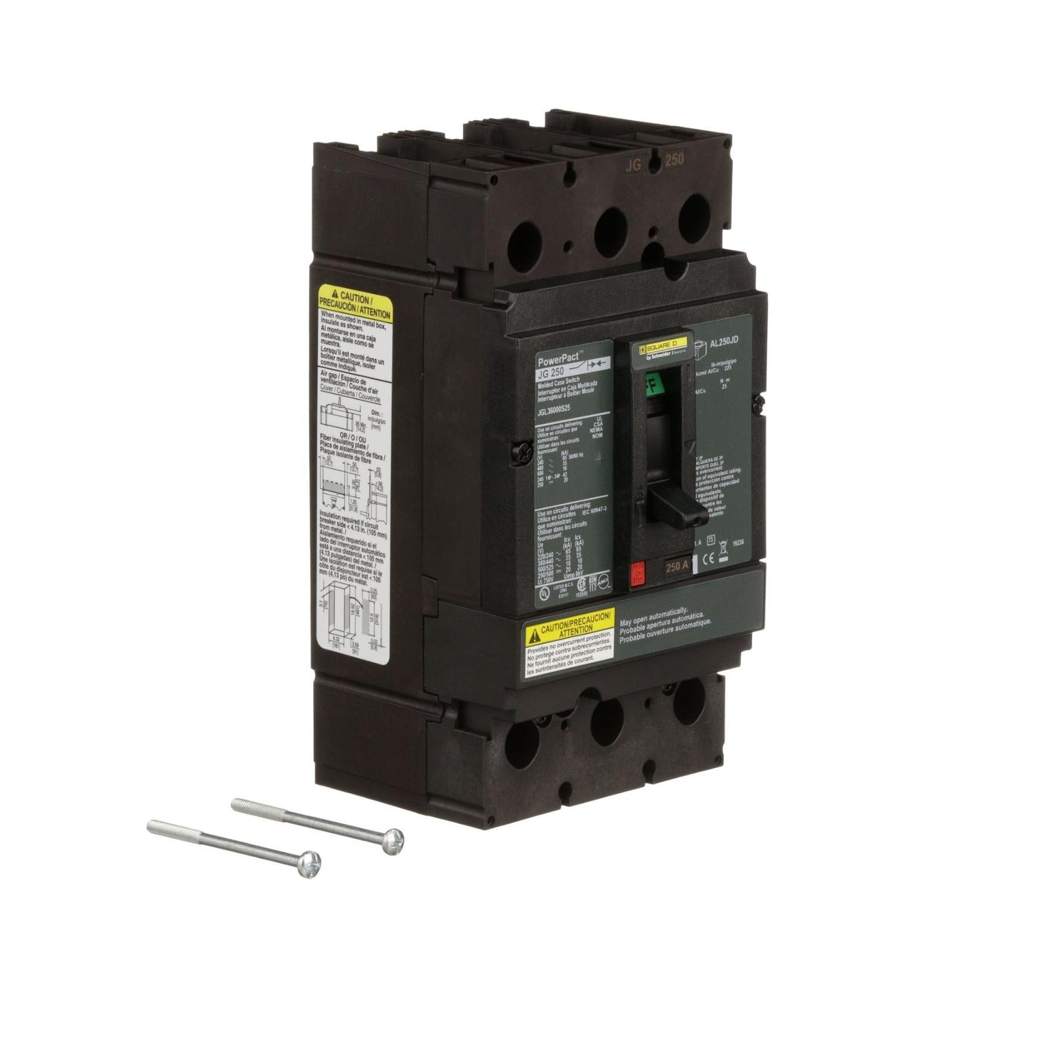 JGL36000S25 - Square D - Molded Case Circuit Breakers