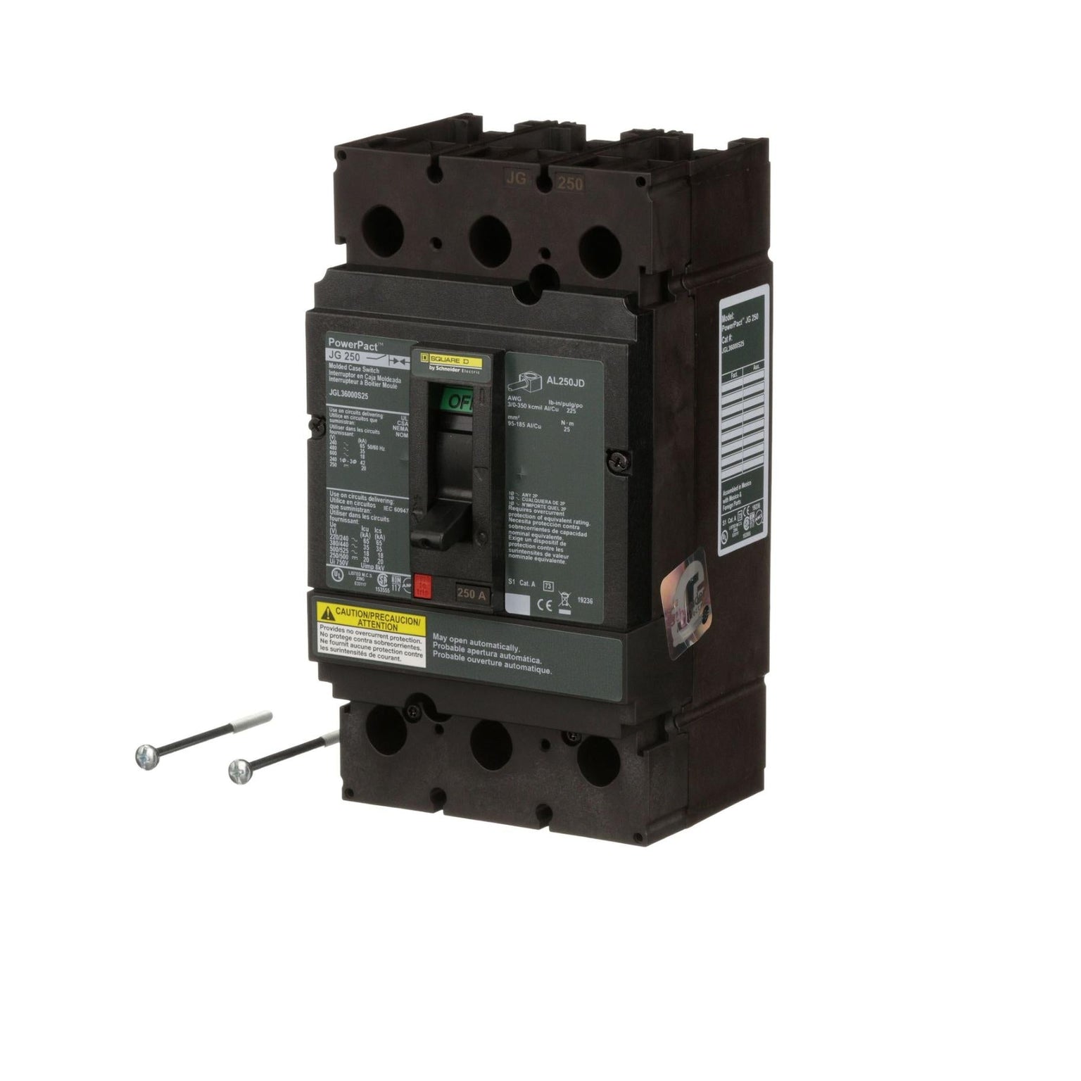 JGL36000S25 - Square D - Molded Case Circuit Breakers