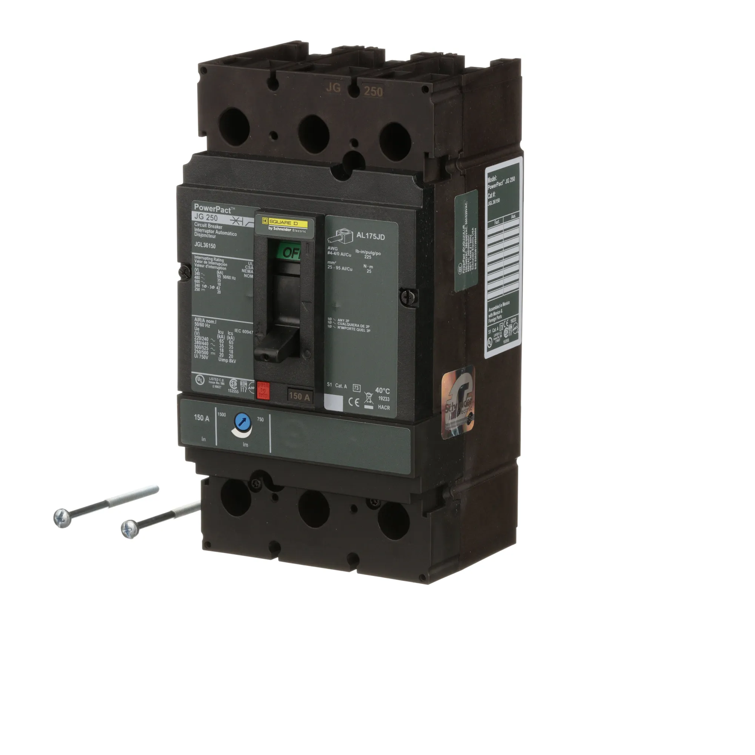 JGL36150 - Square D - Molded Case Circuit Breaker