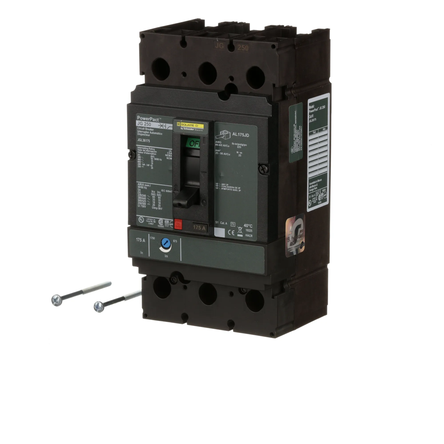 JGL36175 - Square D - Molded Case Circuit Breaker