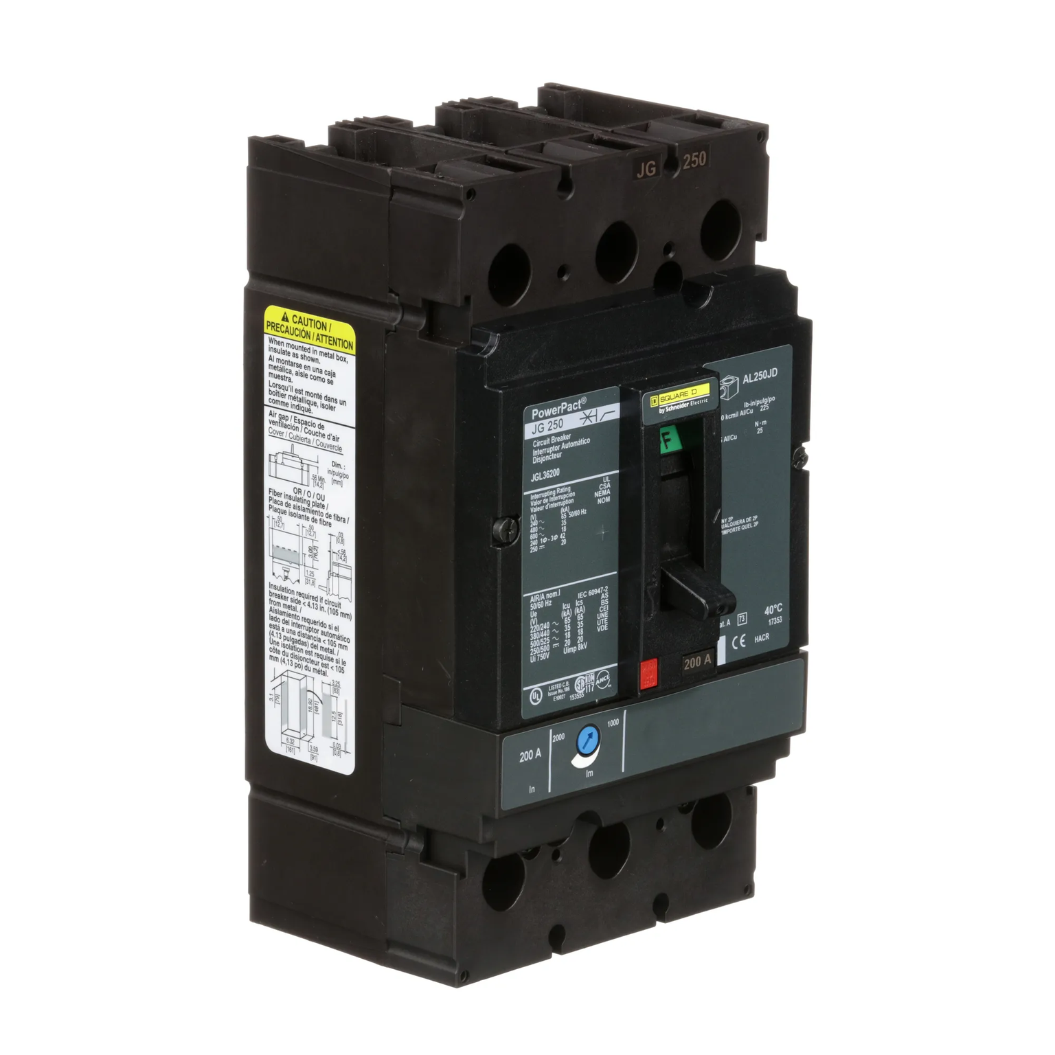 JGL36200 - Square D - Molded Case Circuit Breaker