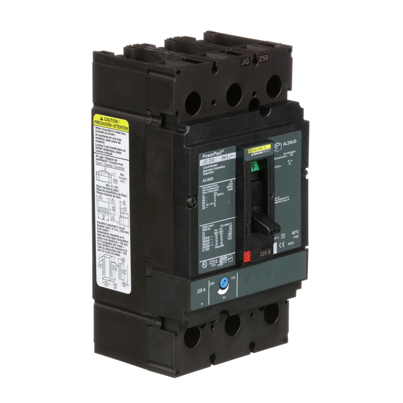 JGL36225 - Square D - Molded Case Circuit Breaker