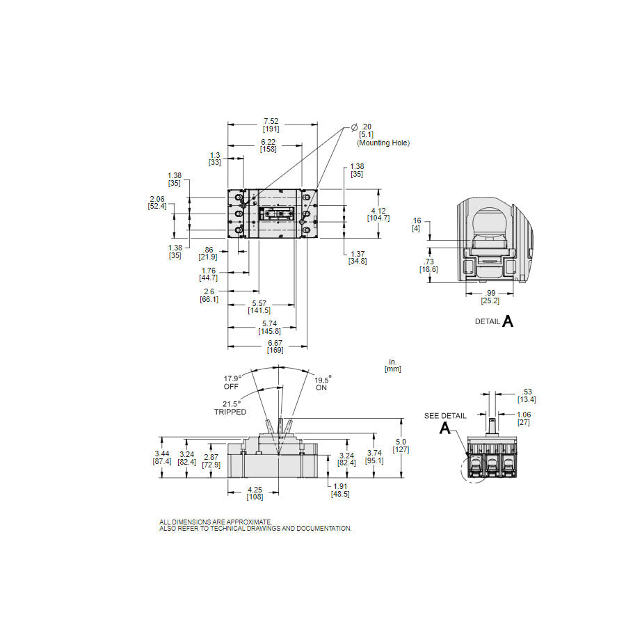 JGL36225 - Square D - Molded Case Circuit Breaker