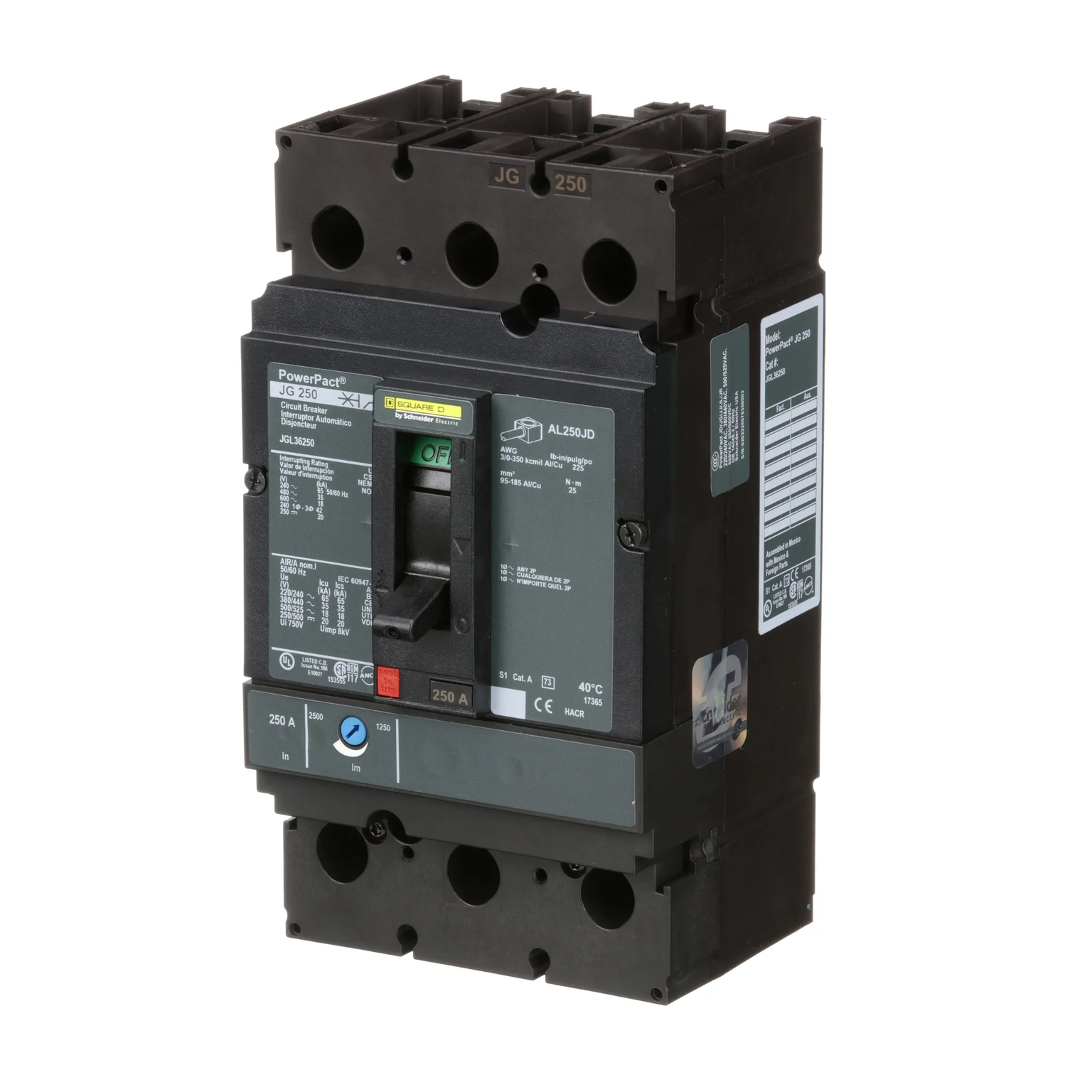 JGL36250 - Square D - Molded Case Circuit Breaker