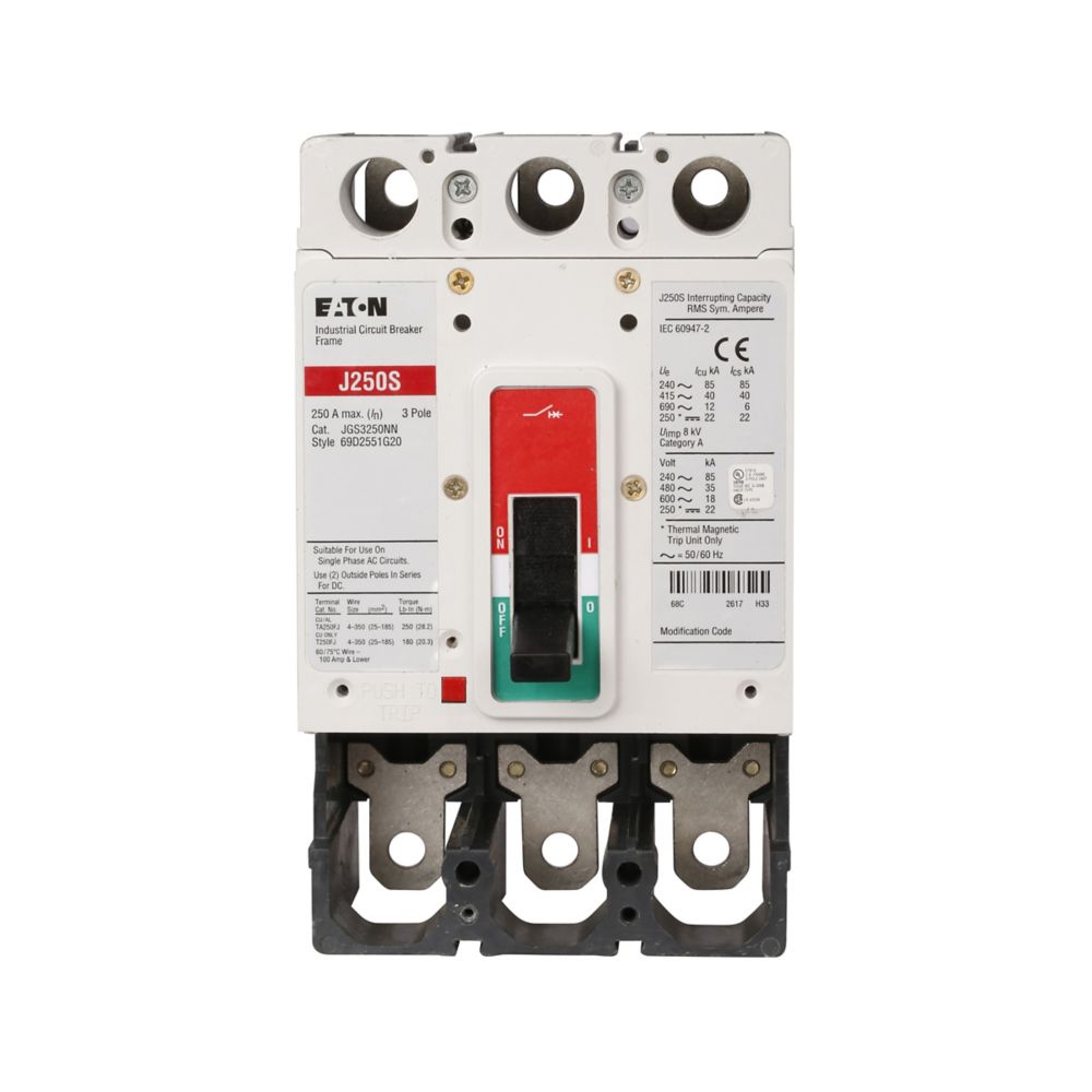 JGS3070FAG - Eaton - Molded Case Circuit Breakers