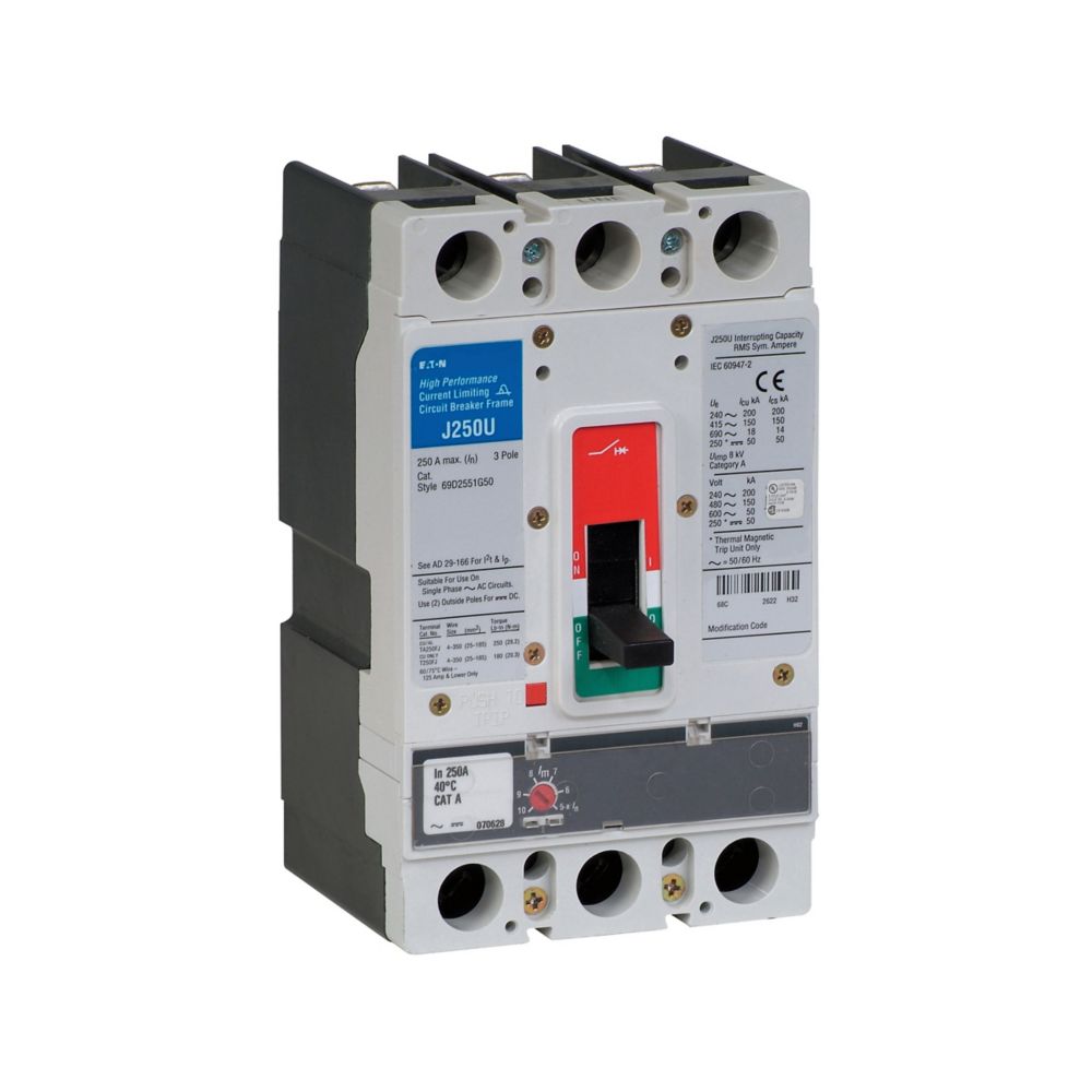 JGU3250FAG - Eaton - Molded Case Circuit Breakers