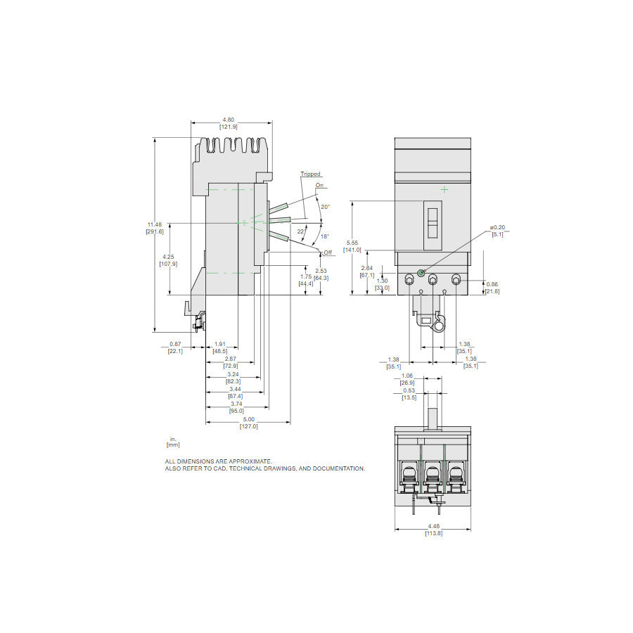 JLA36250 - Square D - Molded Case Circuit Breaker