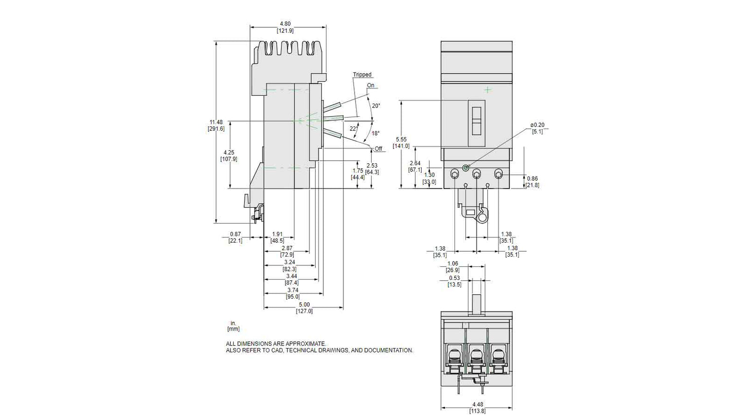 JLA36250U43X - Square D - Molded Case Circuit Breaker