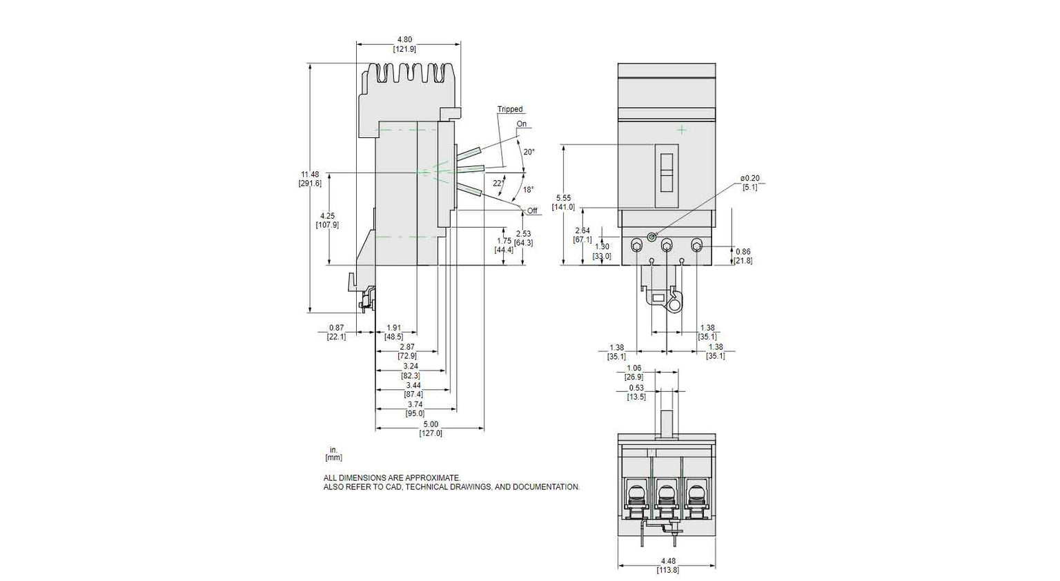 JLA36250U53X - Square D - Molded Case Circuit Breaker