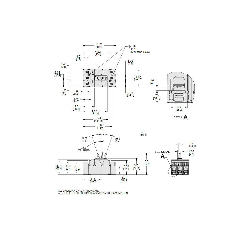 JLL36225 - Square D - Molded Case Circuit Breaker