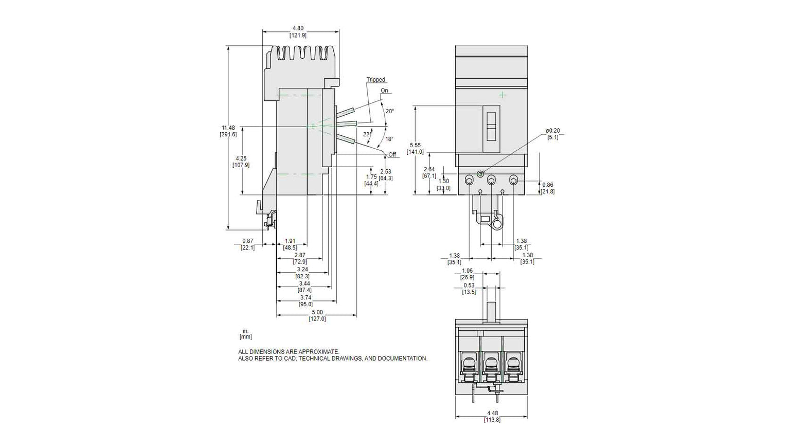 JRA36200 - Square D - Molded Case Circuit Breaker