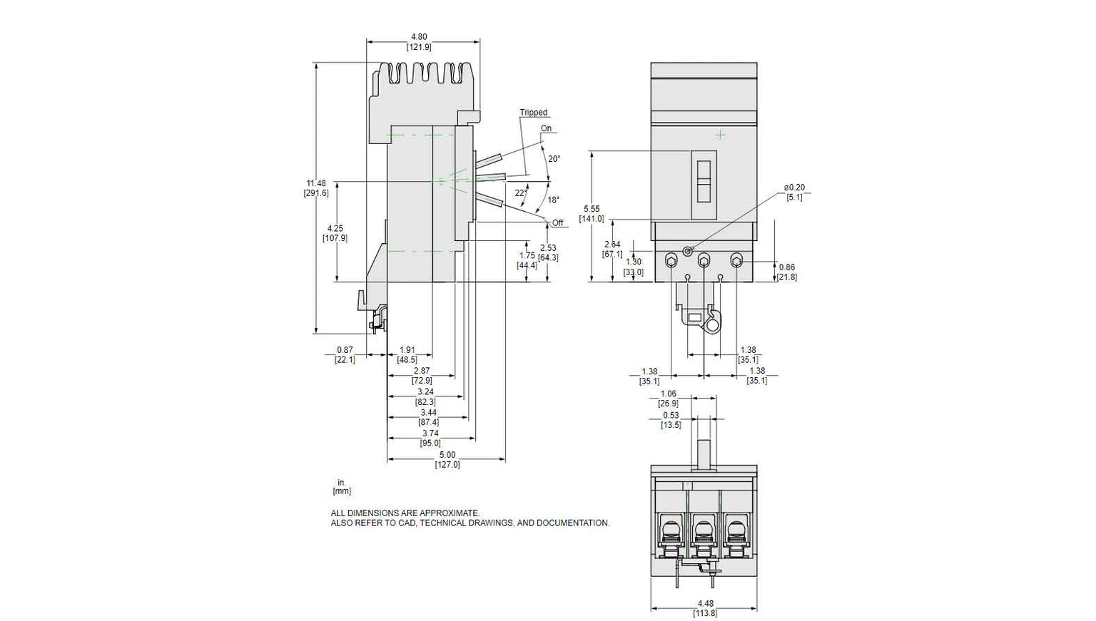 JRA36250 - Square D - Molded Case Circuit Breaker