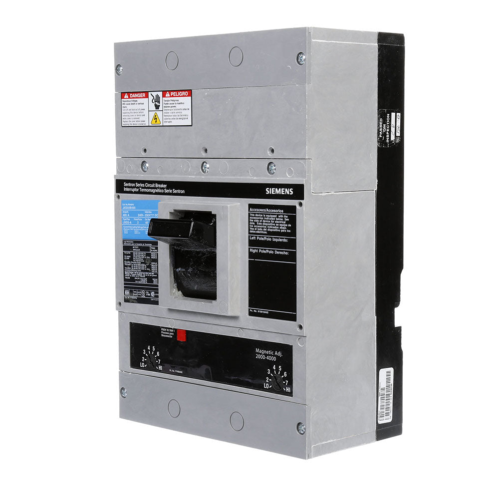 JXD62B400 - Siemens - Molded Case Circuit Breaker