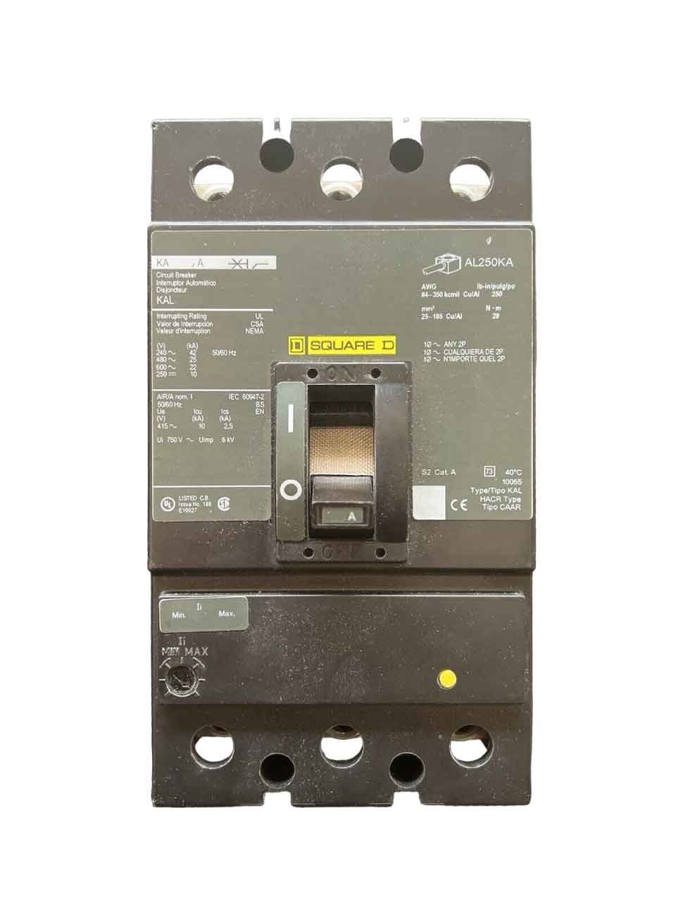 KAL3625021M - Square D - Molded Case
 Circuit Breakers