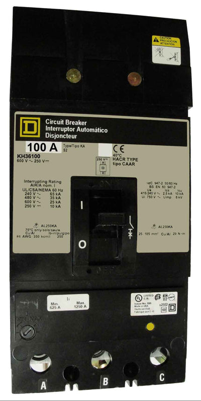 KH36100 - Square D - Molded Case Circuit Breaker