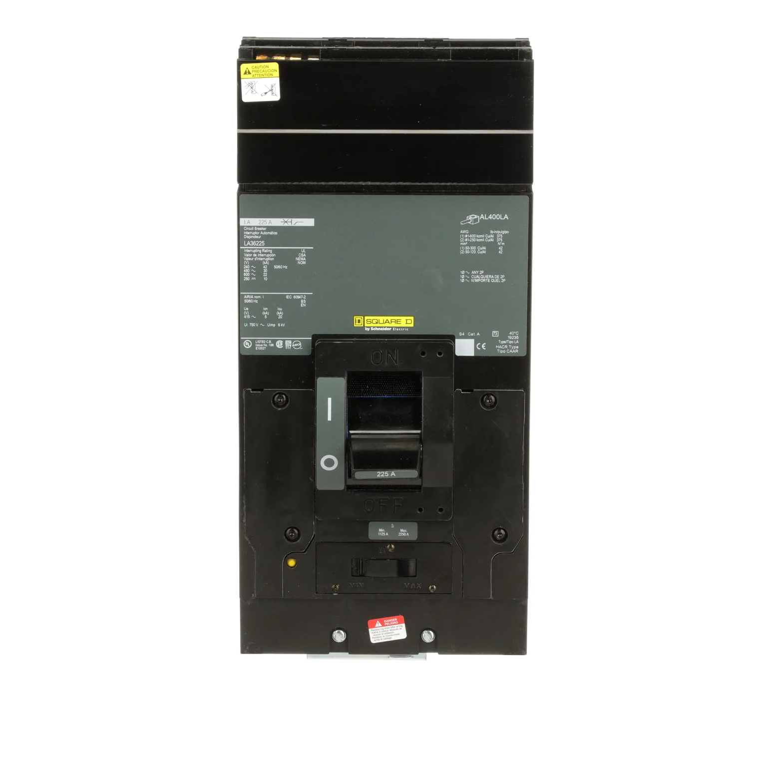 LA36225 - Square D - Molded Case Circuit Breaker