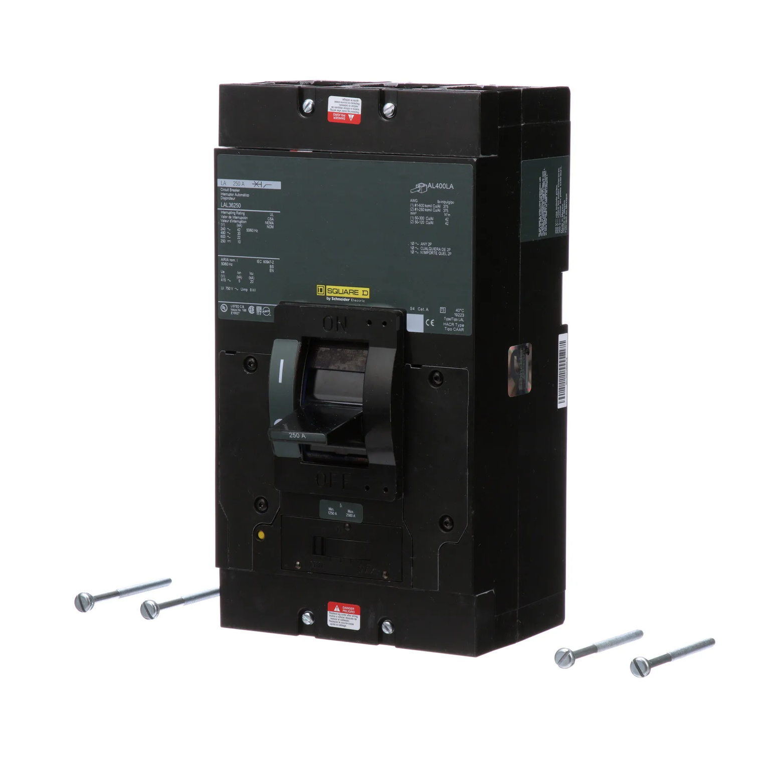 LAL36250 - Square D - Molded Case Circuit Breaker