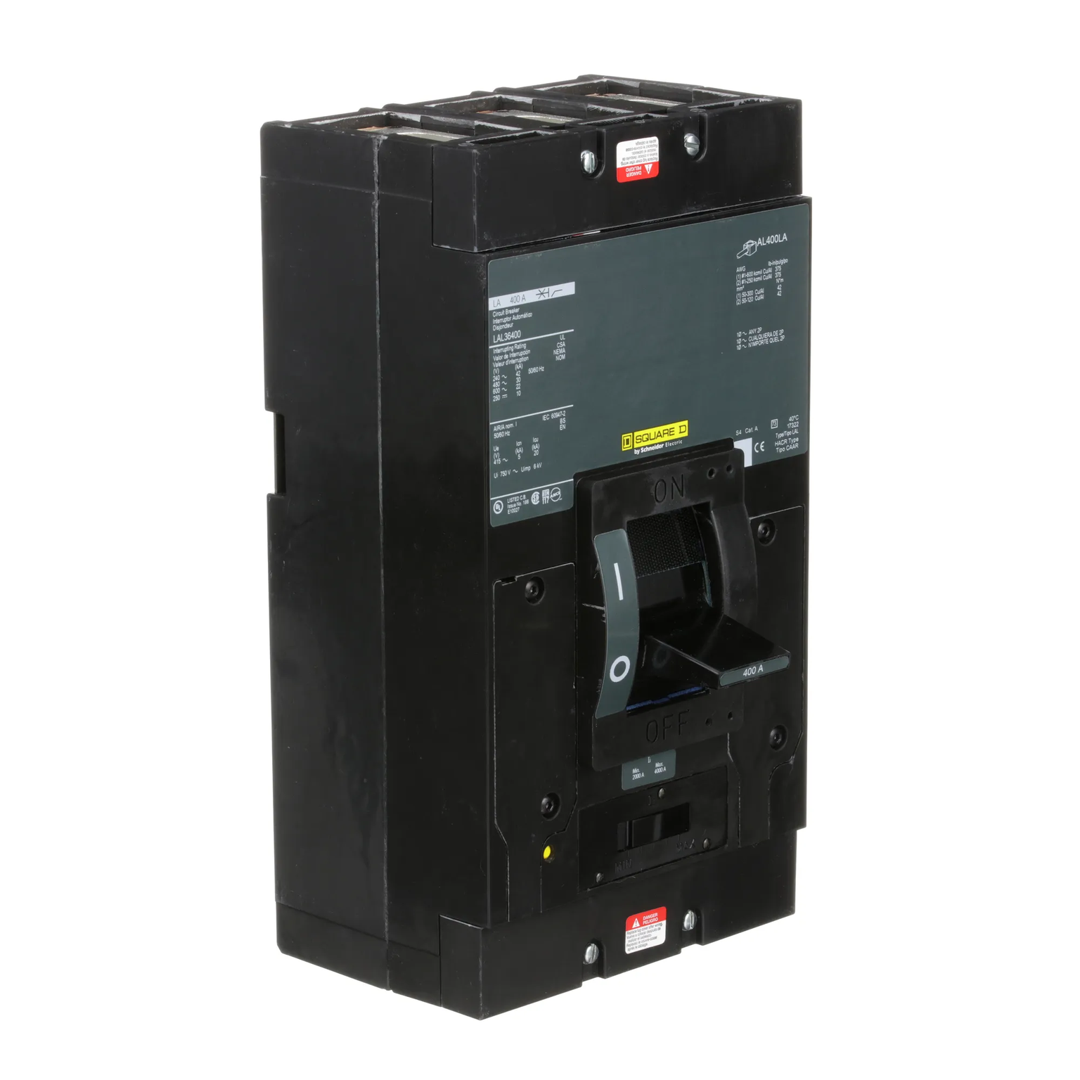 LAL36400 - Square D - Molded Case Circuit Breaker